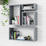 Load image into Gallery viewer, KABOON Floating Cube Shelves--Grey
