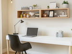 Load image into Gallery viewer, KABOON Floating Shelves Cube--Light Walnut

