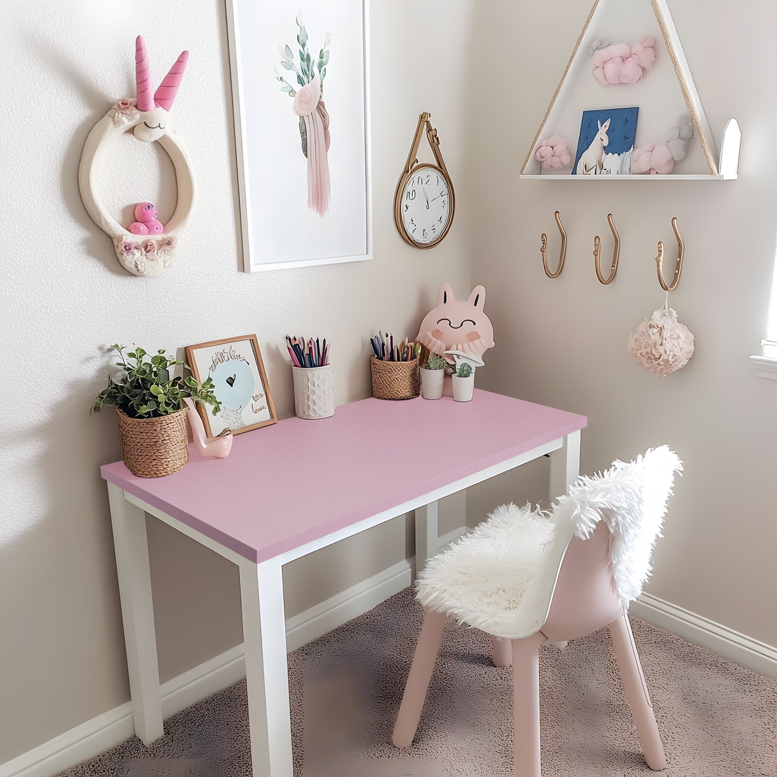 KABOON Solid Color Tabletop--Nostalgia Rose-4 sizes