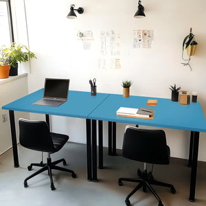 KABOON Solid Color Tabletop--Cyan-4 sizes