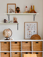 Load image into Gallery viewer, KABOON Floating Shelves for Wall 10&quot; D x 27” W Set of 2--Sea Salt
