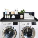 Load image into Gallery viewer, Kaboon Washer Dryer Countertop 2 Tier, 58&quot; W x 28&quot; D x 12&quot; H, Black
