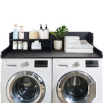 Load image into Gallery viewer, Kaboon Washer Dryer Countertop 2 Tier,Laundry Space Organizer,Black
