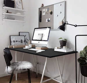 KABOON Solid Color Tabletop--Black