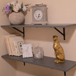 Load image into Gallery viewer, KABOON Floating Shelves for Wall, Set of 2--Gray
