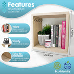 Load image into Gallery viewer, KABOON Floating Shelves Cube--Oak
