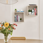Load image into Gallery viewer, KABOON Floating Shelves Cube--Oak
