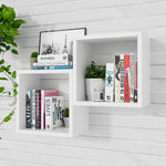 Load image into Gallery viewer, KABOON Floating Cube Shelves--White
