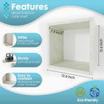 Load image into Gallery viewer, KABOON Floating Shelves Cube--Sea Salt
