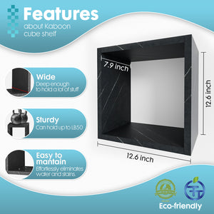 KABOON Floating Shelves Cube--Cloud Atlas