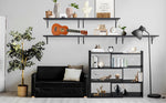 Load image into Gallery viewer, KABOON Floating Shelves for Wall 10&quot; D x 27” W Set of 2--Cloud Atlas
