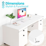 Load image into Gallery viewer, KABOON Solid Color Tabletop--White-Smooth version
