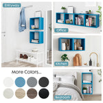Load image into Gallery viewer, KABOON Floating Cube Shelves--Cyan
