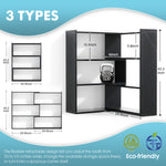 Load image into Gallery viewer, Kaboon 4-Tier Shelving Unit--Cloud Atlas
