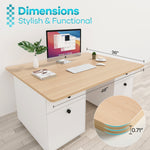 Load image into Gallery viewer, KABOON Universal Tabletop--Light Walnut
