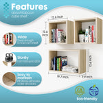 Load image into Gallery viewer, KABOON Floating Shelves Cube--Oak
