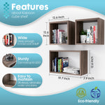 Load image into Gallery viewer, KABOON Floating Shelves Cube--Eucalyptus
