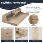 Load image into Gallery viewer, Kaboon Washer Dryer Countertop 2 Tier, 54" W x 28" D x 12" H, Oak
