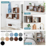 Load image into Gallery viewer, KABOON Floating Shelves Cube--Dark Walnut
