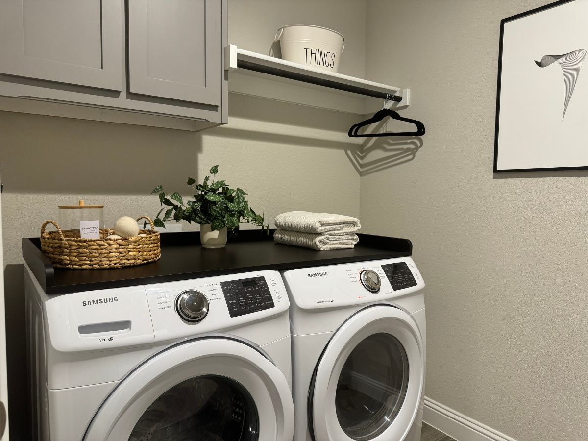 Kaboon Washer Dryer Countertop, Black