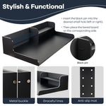 Load image into Gallery viewer, Kaboon Washer Dryer Countertop 2 Tier, 54" W x 28" D x 12" H, Black
