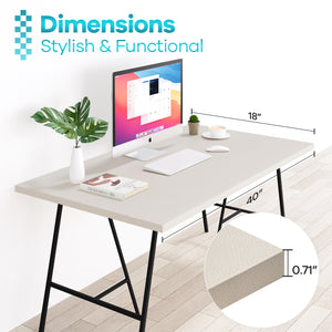 KABOON Universal Tabletop--Leather/Ivory