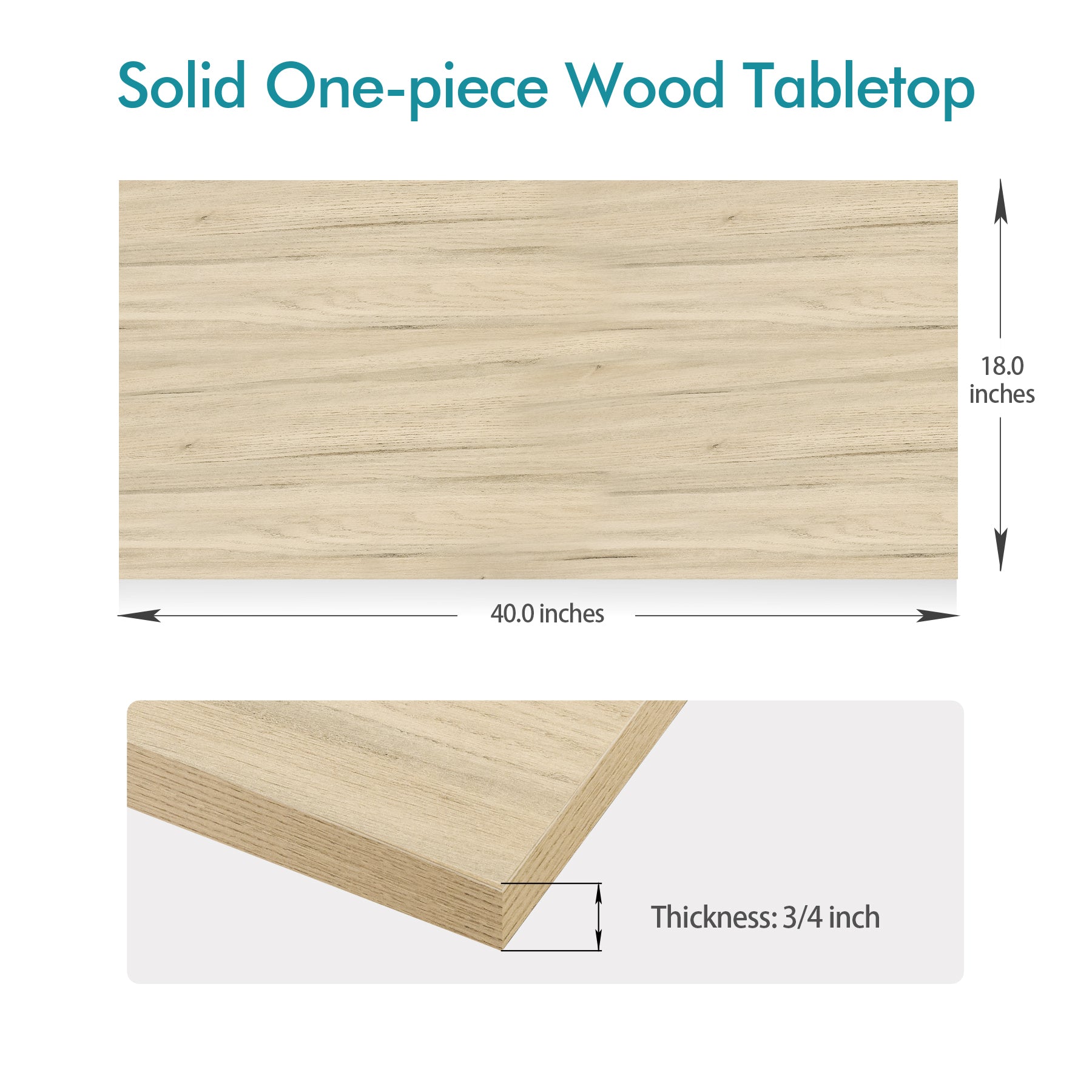 KABOON Universal Tabletop--Oak