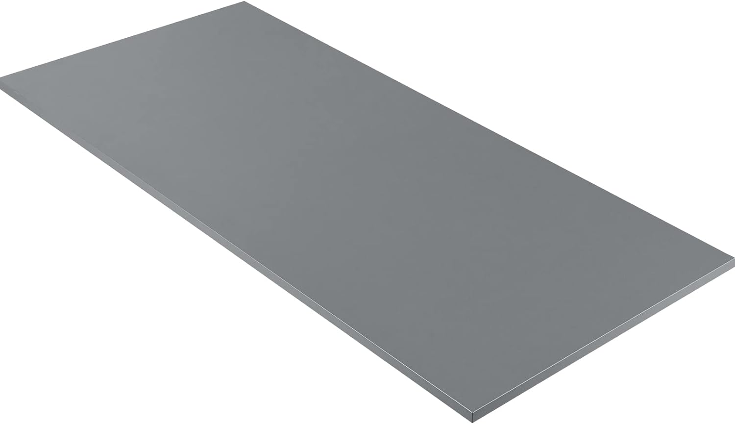 KABOON Solid Color Tabletop--Silver Gray