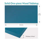 Load image into Gallery viewer, KABOON Solid Color Tabletop--Cyan-4 sizes
