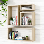 Load image into Gallery viewer, KABOON Floating Shelves Cube--Oak
