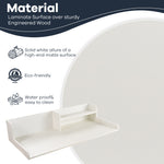 Load image into Gallery viewer, Kaboon Washer Dryer Countertop 2 Tier, 58&quot; W x 28&quot; D x 12&quot; H, White
