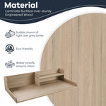 Load image into Gallery viewer, Kaboon Washer Dryer Countertop 2 Tier, 54" W x 28" D x 12" H, Oak
