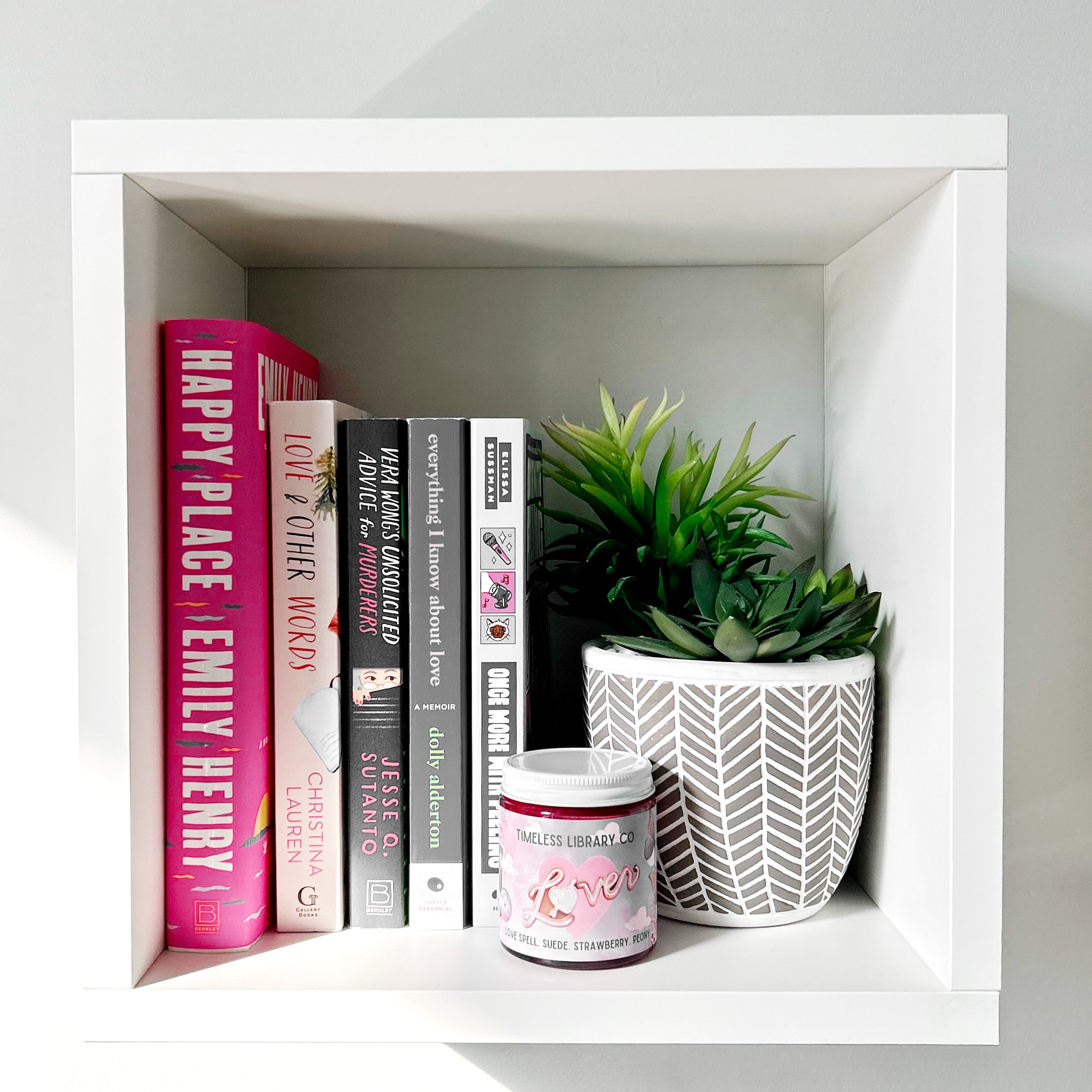 KABOON Floating Shelves Cube--White