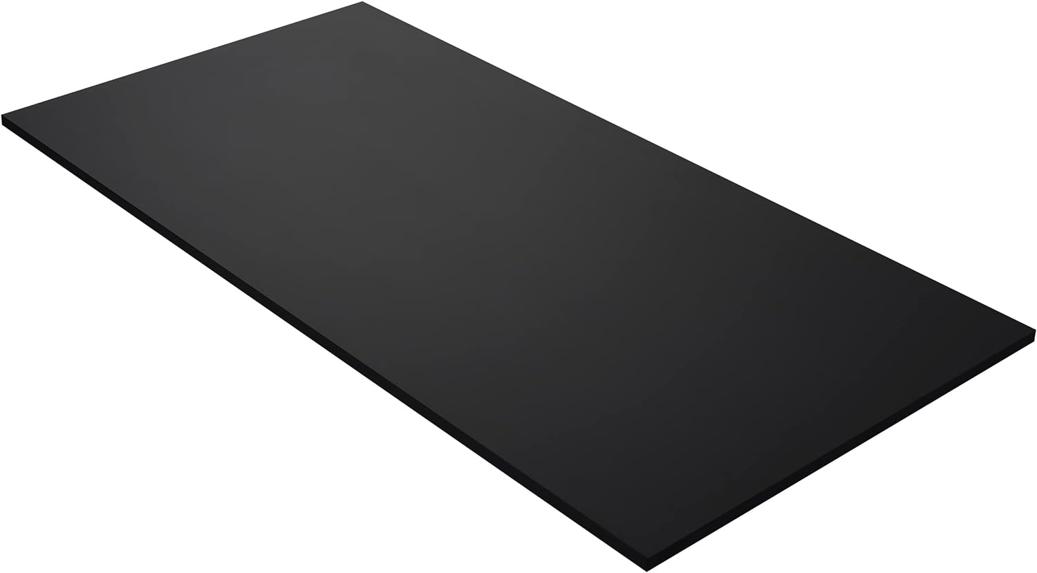 KABOON Solid Color Tabletop--Black--6 sizes