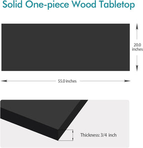 KABOON Solid Color Tabletop--Black
