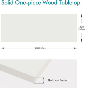 KABOON Solid Color Tabletop--White-Smooth version