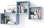 Load image into Gallery viewer, KABOON Floating Shelves Cube--Peace Blue
