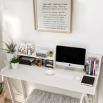 Load image into Gallery viewer, Kaboon Washer Dryer Countertop 2 Tier, 58&quot; W x 28&quot; D x 12&quot; H, White
