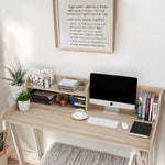 Load image into Gallery viewer, Kaboon Washer Dryer Countertop 2 Tier, 58&quot; W x 28&quot; D x 12&quot; H, Oak
