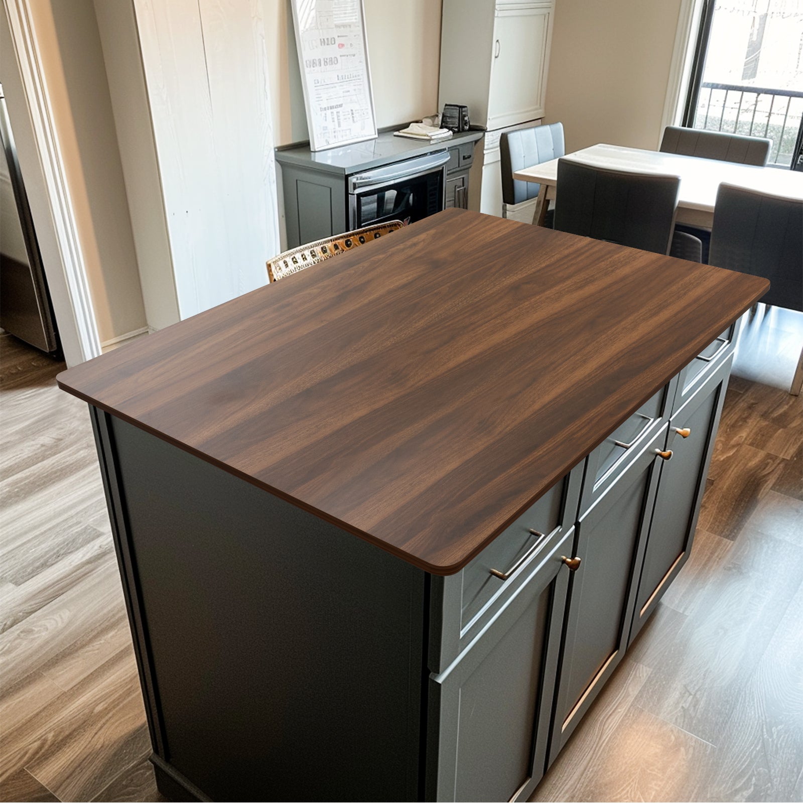 KABOON Universal Tabletop--Dark Walnut