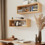Load image into Gallery viewer, KABOON Floating Shelves Cube--Light Walnut
