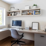 Load image into Gallery viewer, KABOON Floating Shelves Cube--Beige Leather
