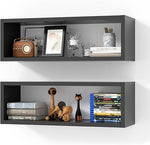 Load image into Gallery viewer, KABOON Floating Cube Shelves--Black
