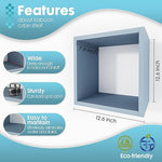 Load image into Gallery viewer, KABOON Floating Shelves Cube--Peace Blue
