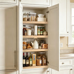 Load image into Gallery viewer, Wire Shelf Covers, Wire Rack Covers for Pantry, Closet (4pcs), Light Walnut
