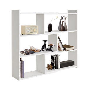 Kaboon 4-Tier Shelving Unit--White