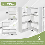 Load image into Gallery viewer, Kaboon 4-Tier Shelving Unit--White
