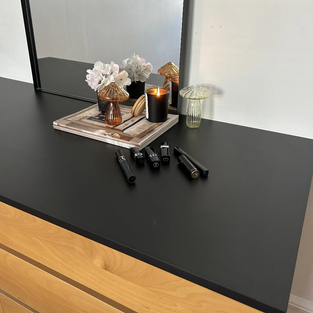 KABOON Solid Color Tabletop--Black
