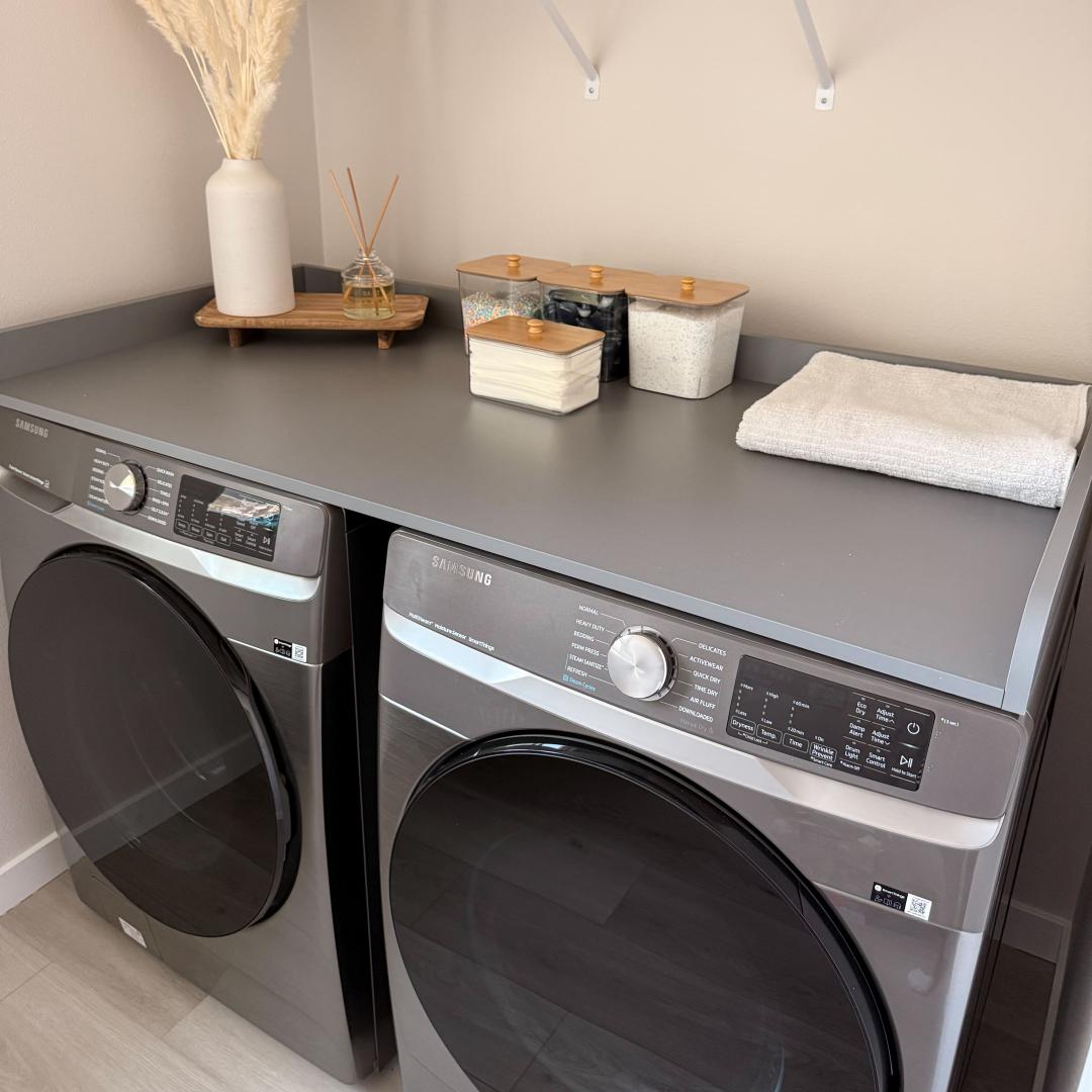 Kaboon Washer Dryer Countertop, Gray