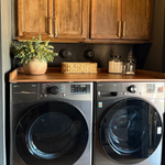 Load image into Gallery viewer, Kaboon Washer Dryer Countertop, Dark Walnut
